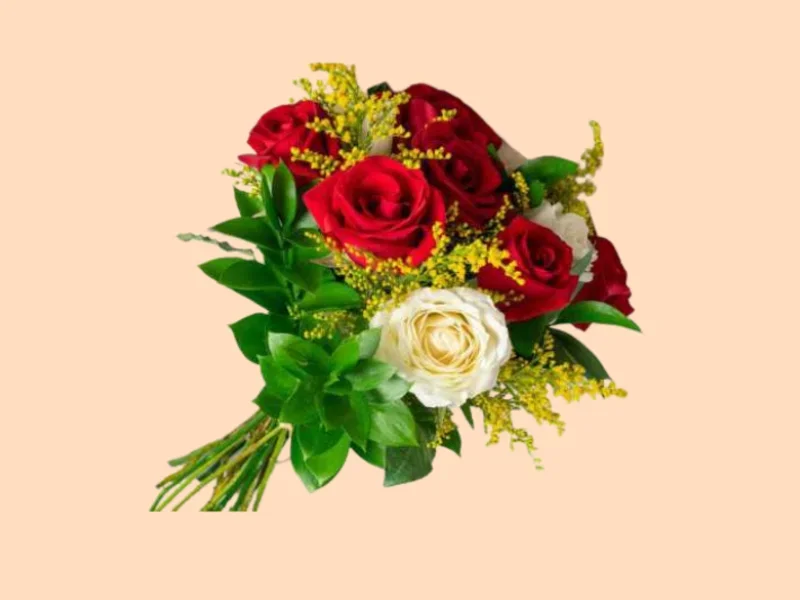 Buquê Mix de 6 Rosas